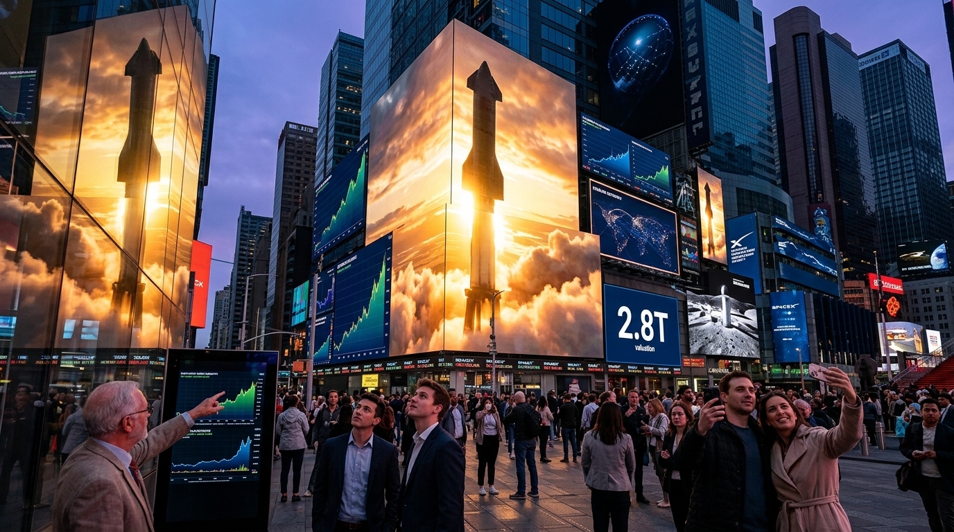 Η SpaceX εκτοξεύεται στα 2,8 τρισ. δολάρια: Ξεπερνά την Amazon και απειλεί την κυριαρχία της Microsoft