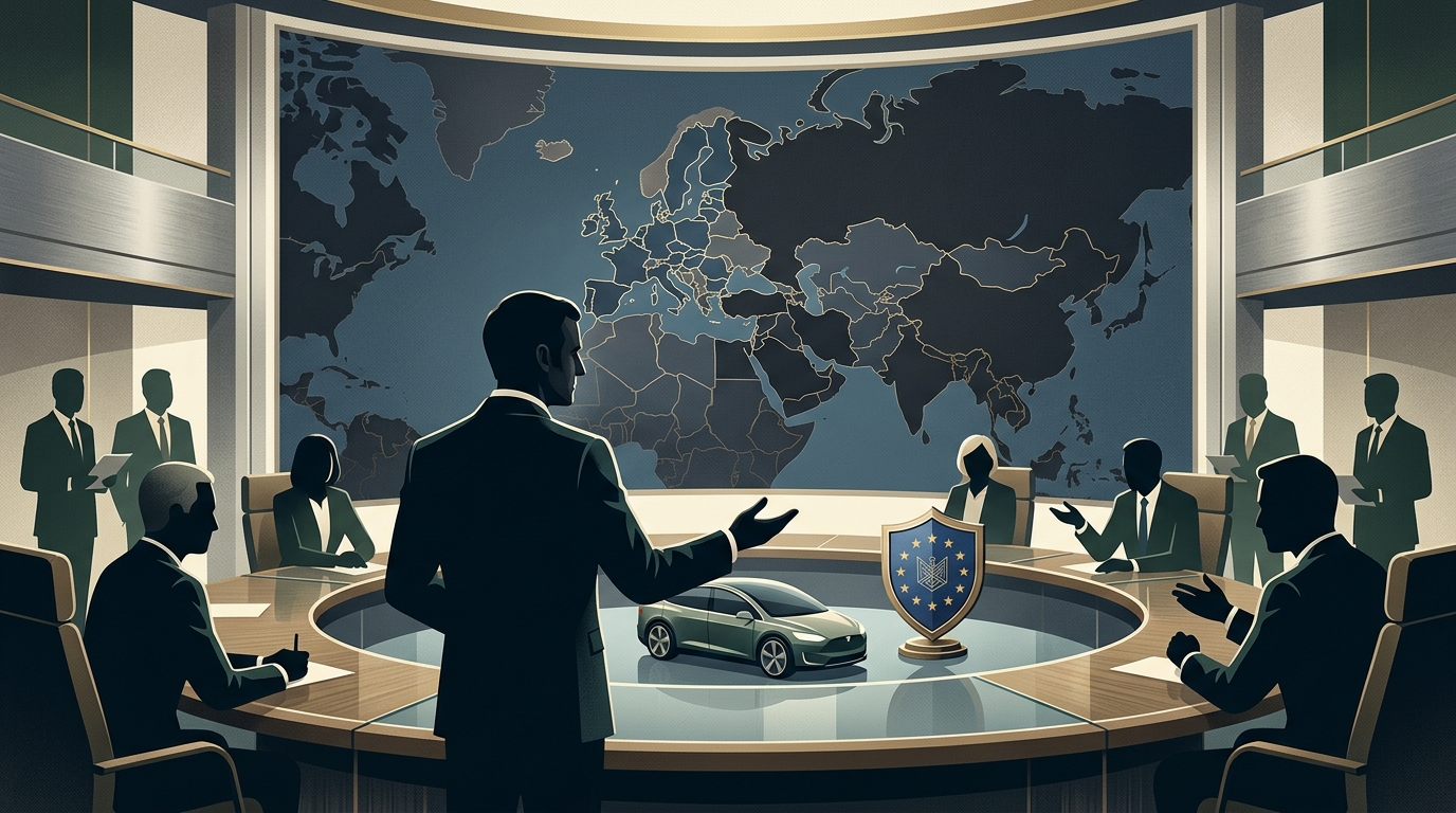 European Car Tariffs: Macron’s Gambit and the Anti-Coercion Shield