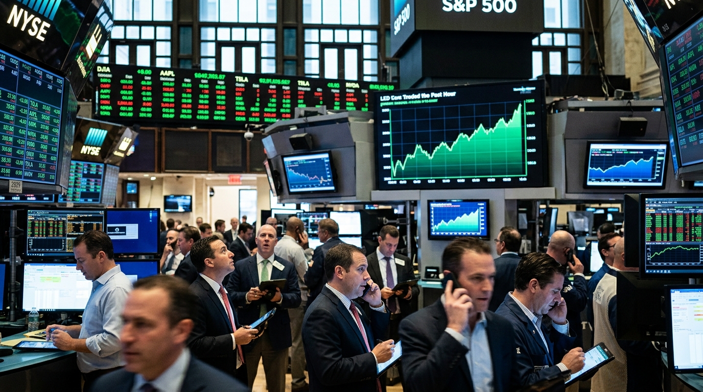 Ιστορικό Ρεκόρ στη Wall Street: Η Τεχνολογία και οι Γεωπολιτικές Ελπίδες Ωθούν τις Αγορές σε Νέα Ύψη