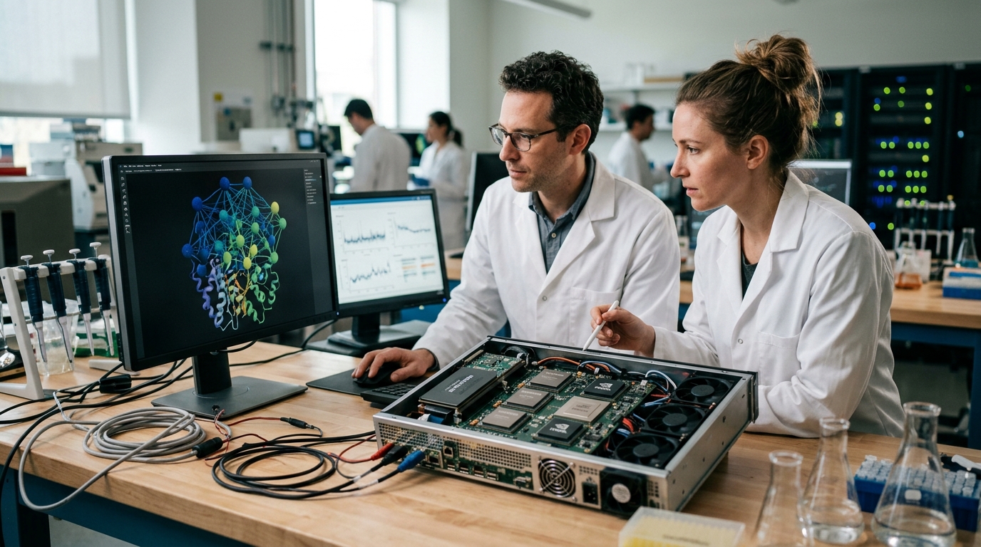 Stanford AI agents simulating molecular structures for drug discovery at VB Transform 2026.