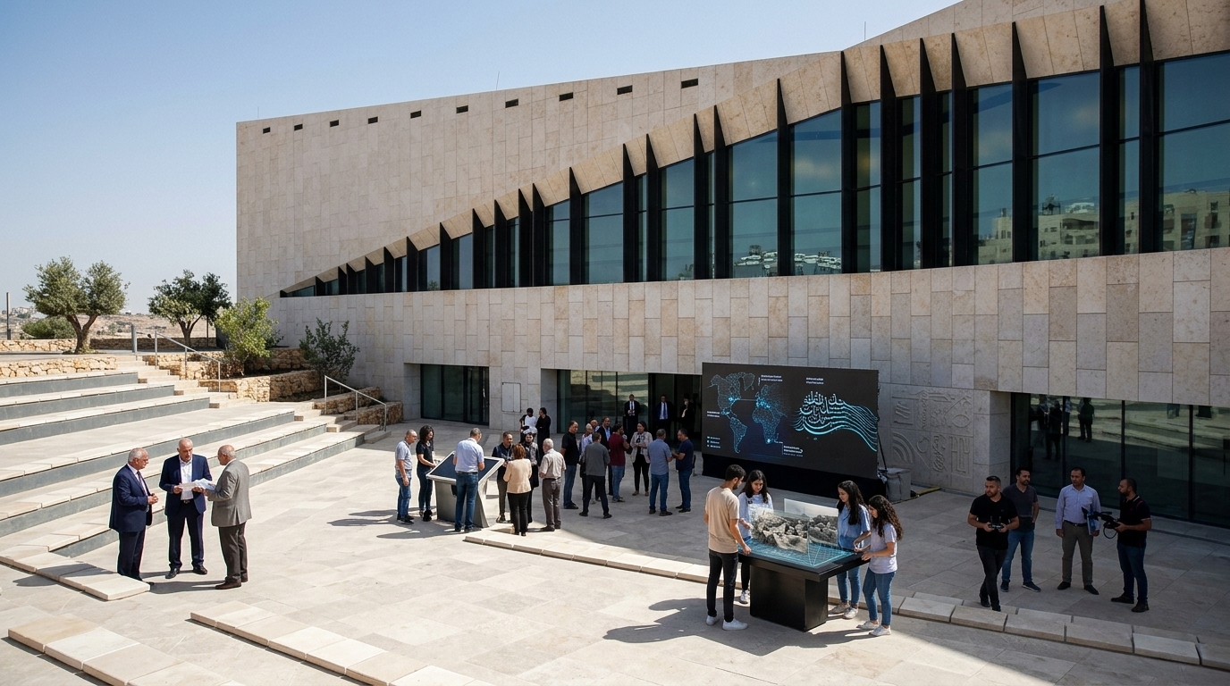 Digital archiving and IPFS technology protecting Palestinian cultural heritage.