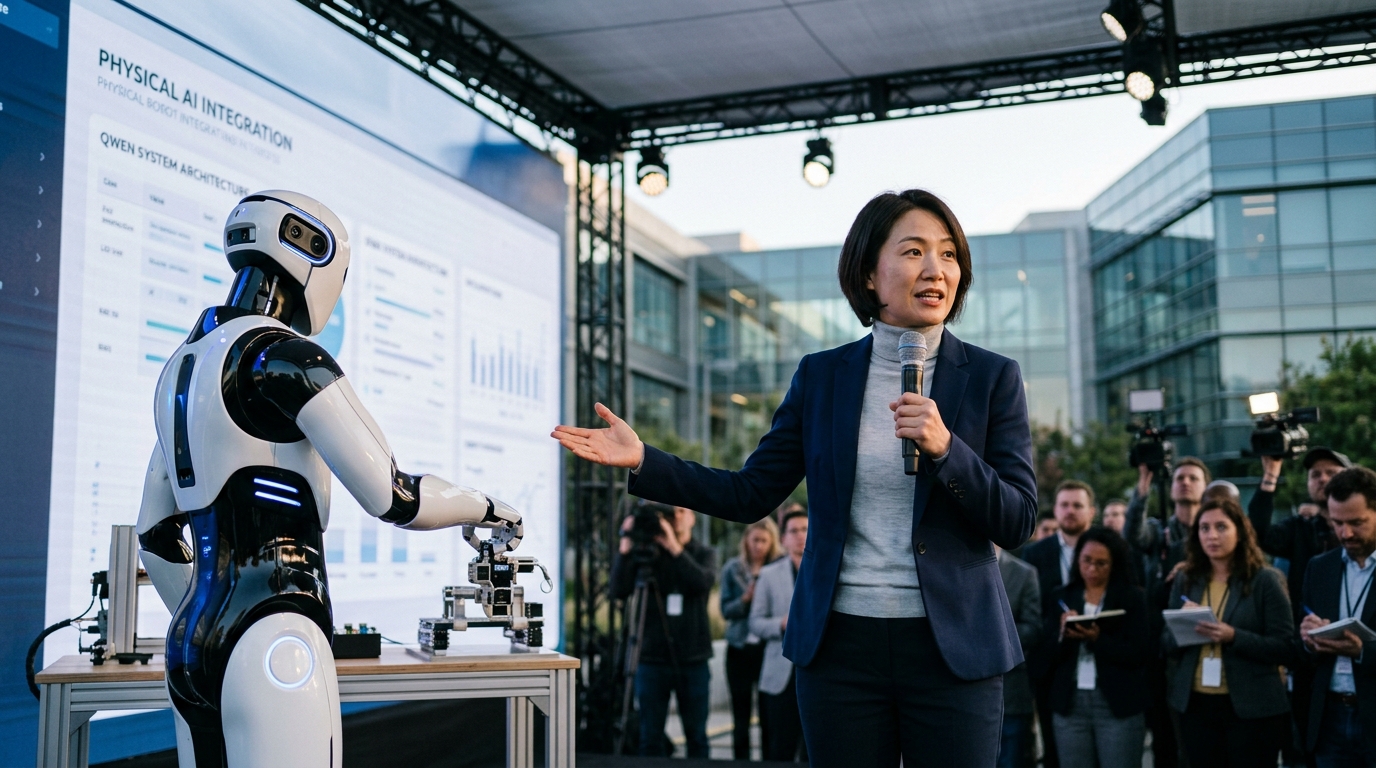 Alibaba Qwen-Robot demonstrating physical artificial intelligence.