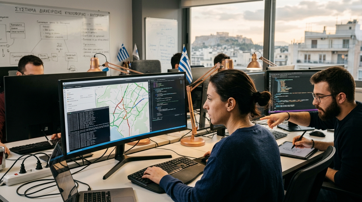 Digital transformation of Athens via DAEM using Artificial Intelligence.