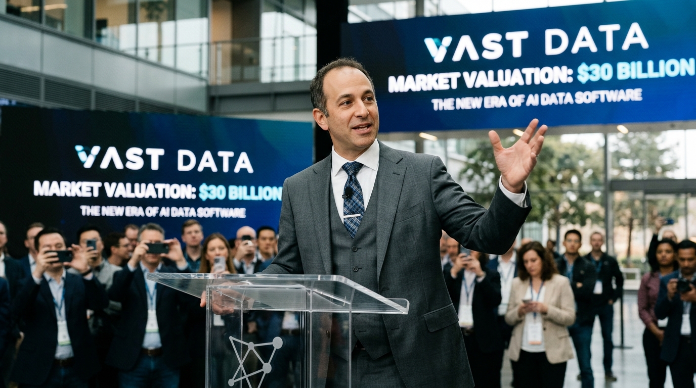 Η Vast Data αγγίζει τα 30 δισ. δολάρια: Το «Λογισμικό της Τεχνητής Νοημοσύνης» οδεύει προς το Χρηματιστήριο