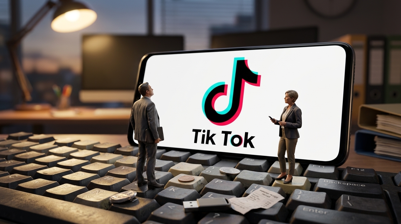TikTok app interface displaying the new digital payment feature within direct messages.