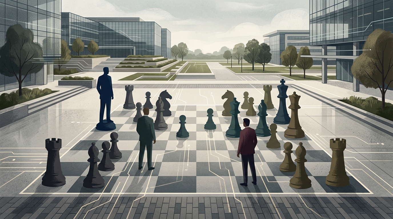 JPMorgan Chase executives discussing the Jamie Dimon succession plan.