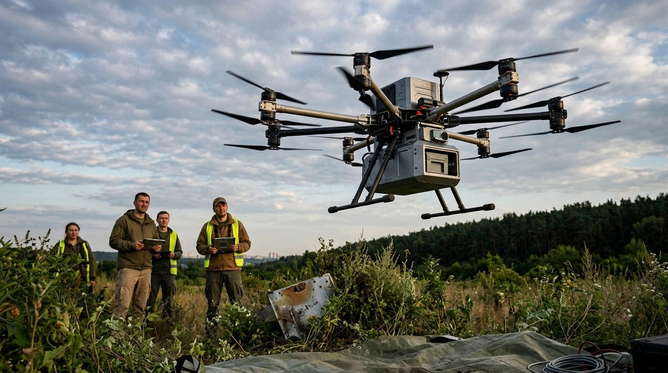 Απεικόνιση επιθέσεων με drones στη Μόσχα και το Γιαροσλάβλ της Ρωσίας