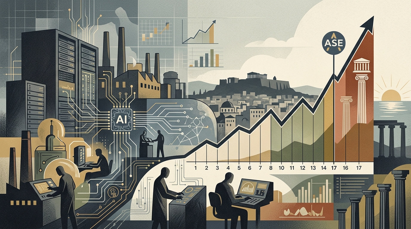 The Great AI Recalibration: Infrastructure, Industrial ROI, and the 17-Year Peak of the Athens Stock Exchange