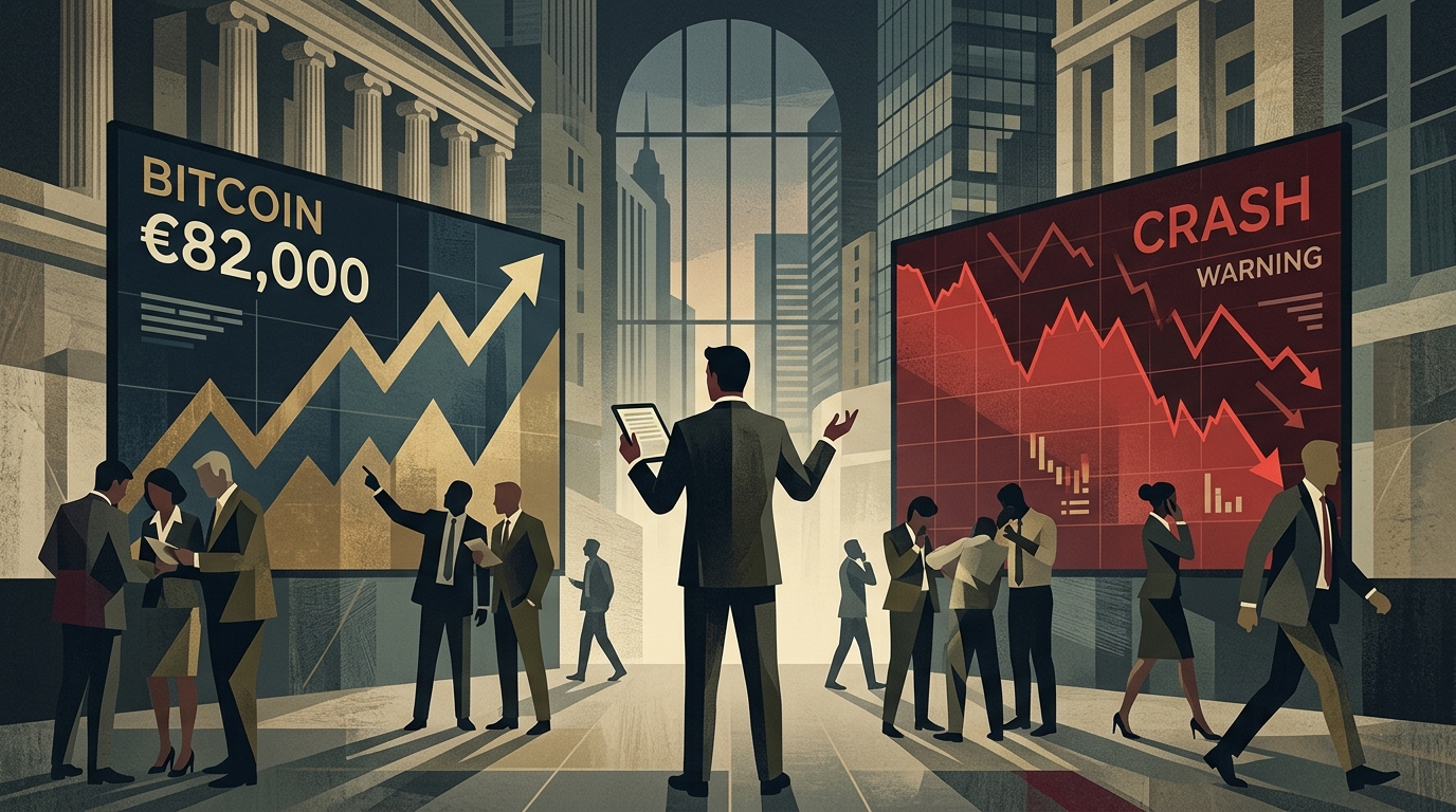 Το Παράδοξο του Bitcoin: Στα 82.000 Ευρώ εν μέσω Προειδοποιήσεων για Κραχ από τον Michael Burry