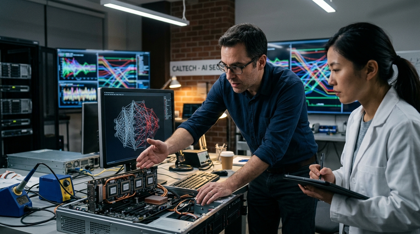 AI system analyzing software code for cybersecurity vulnerabilities.