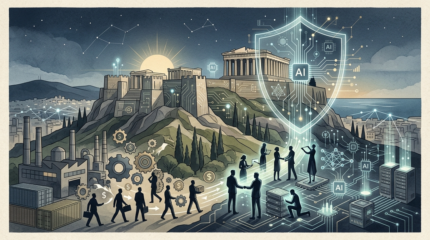 The Greek Silicon Shield: Capital Rotation and the AI Industrial Pivot