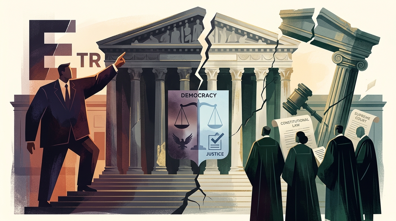 The Clash of Powers: Trump, the Supreme Court, and the Litmus Test of American Democracy