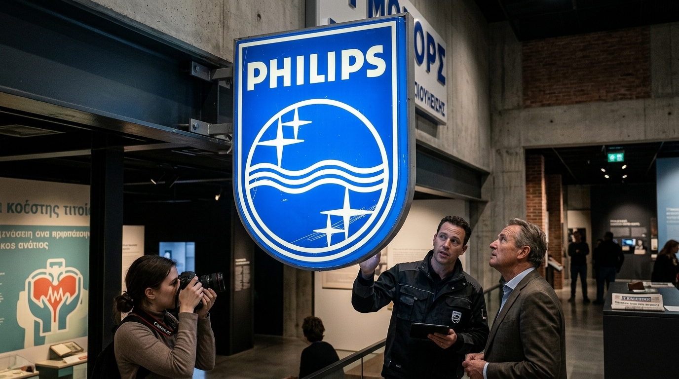 Modern Philips Hellas medical equipment in a professional healthcare facility.