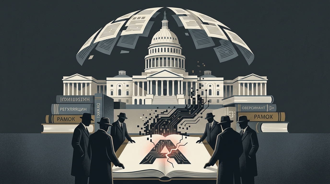 Digital illustration of a cyberattack featuring OpenAI and Hugging Face logos for AI safety.