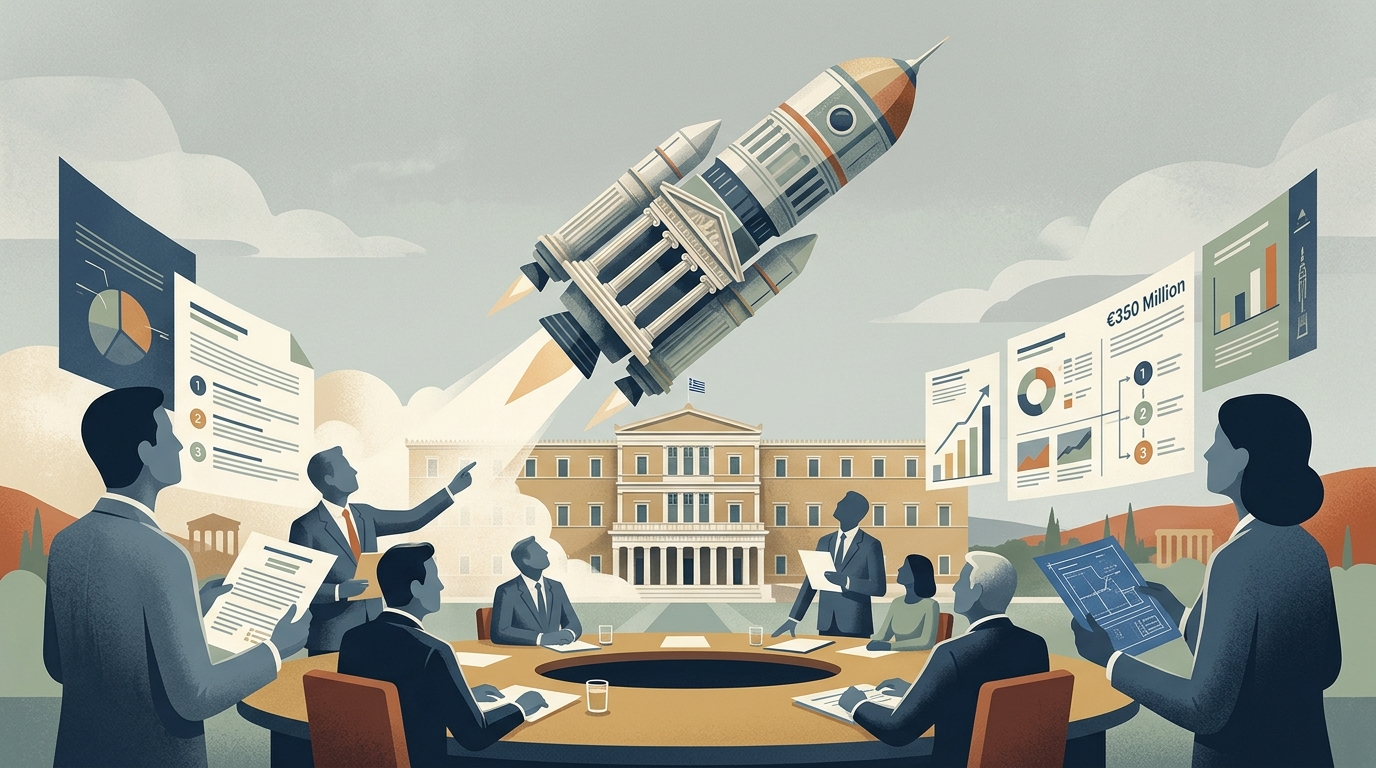 Greece in Orbit: The €350 Million National Space Strategy Reshaping the Country's Technological Future