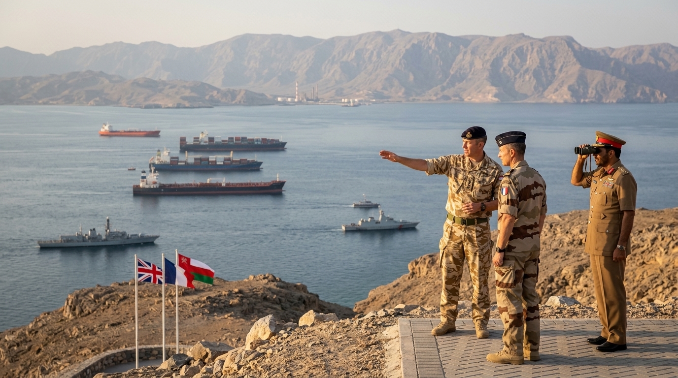 Strategic Alliance in the Strait of Hormuz: The Joint Front of Britain, France, and Oman