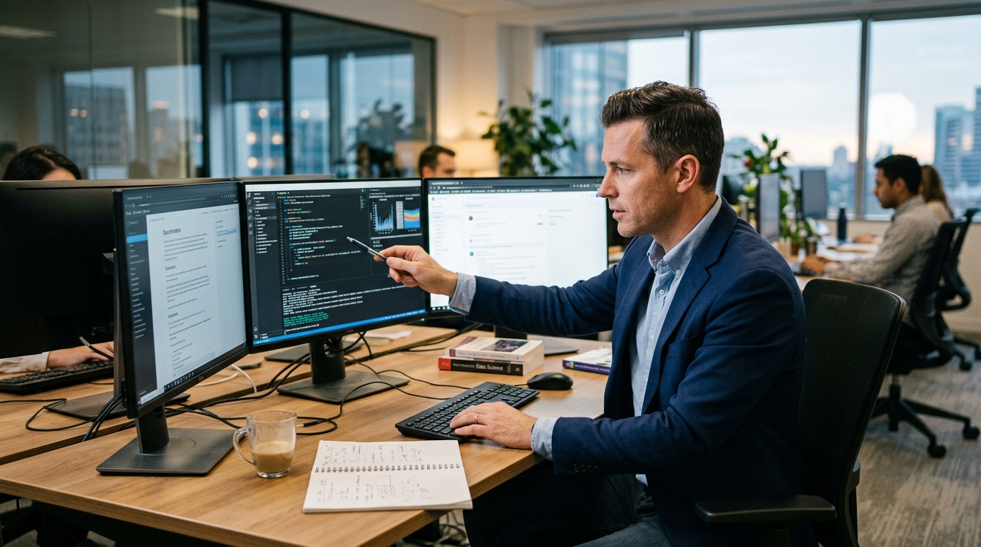 Ο CFO της AlphaSense μελετά εργαλεία Τεχνητής Νοημοσύνης για την οικονομική ηγεσία.