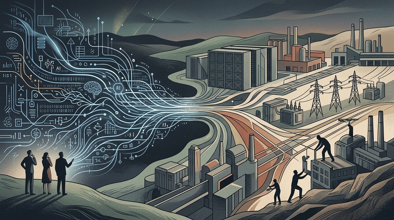 Modern data center and physical AI infrastructure for 2026 investments.
