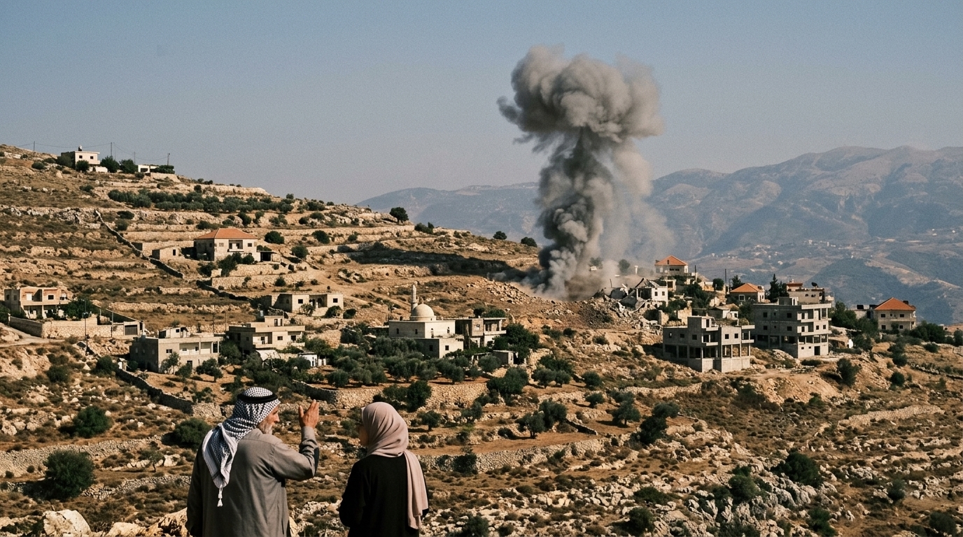 Israel Strikes Southern Lebanon Following Hezbollah Drone Attacks
