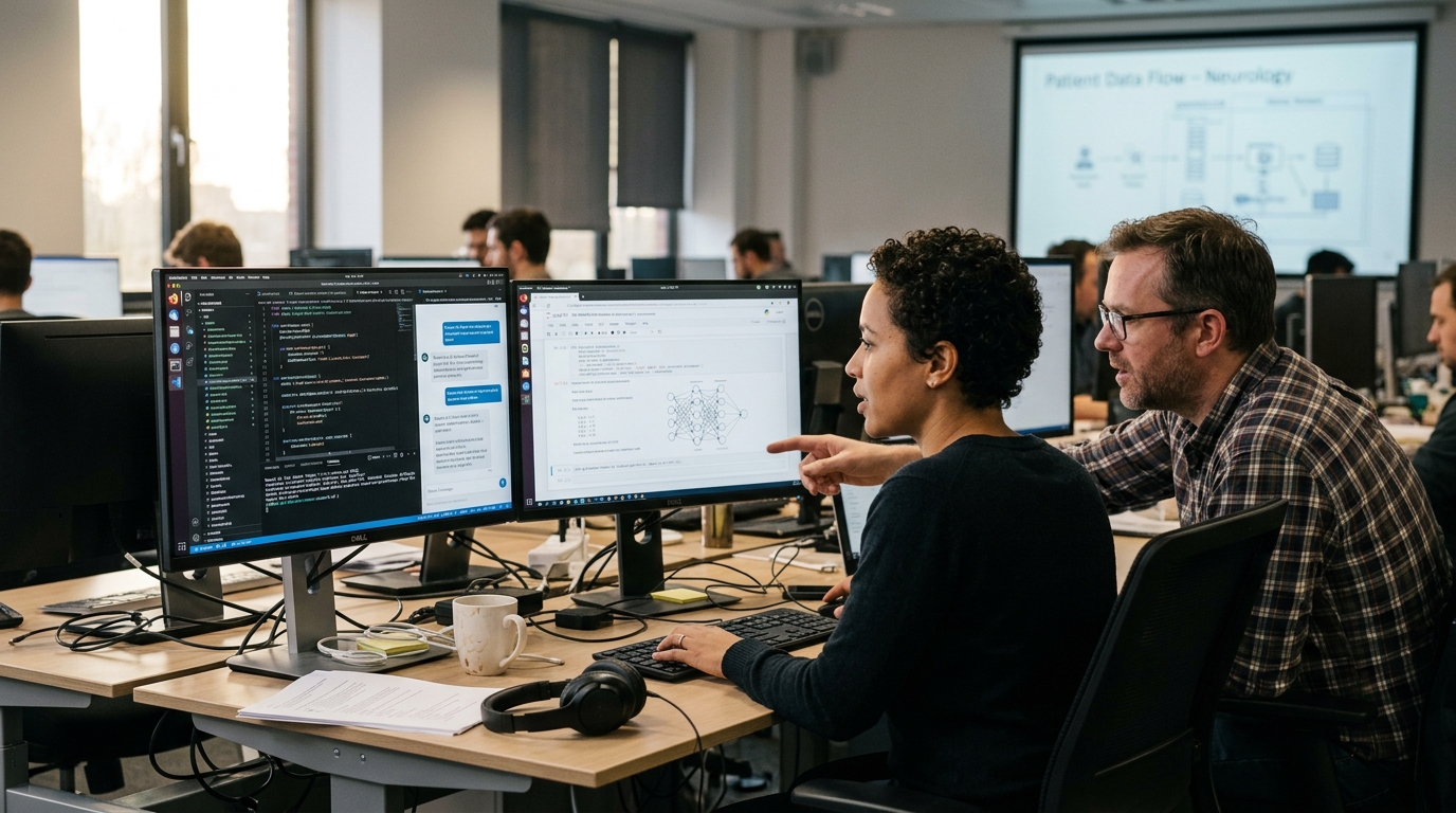 AI-powered patient access system in a neurology medical practice.