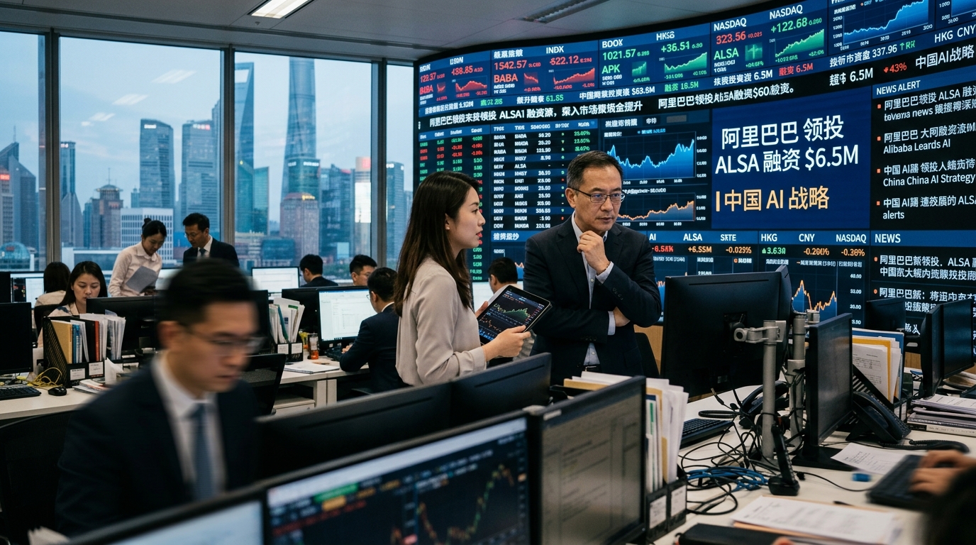 Alibaba Backs $6.5 Million Funding Round for AI Startup Alsa: China's Strategic AI Chessboard