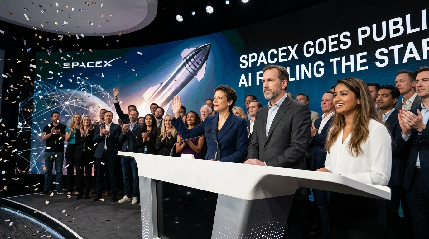 SpaceX Goes Public: Artificial Intelligence as the New Fuel for the Stars