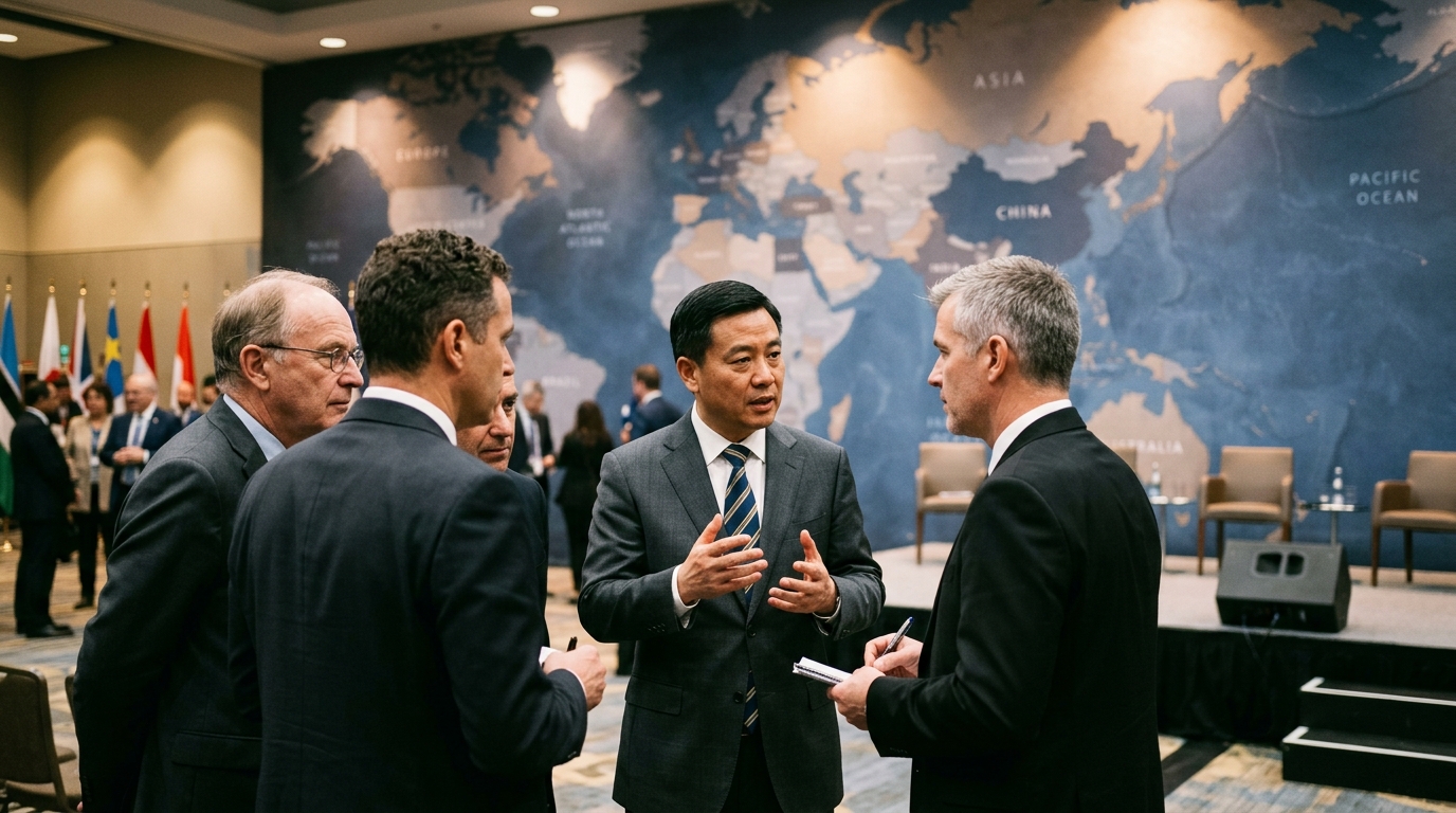 China Flashes New Tech Swagger to World Markets Convulsed by War