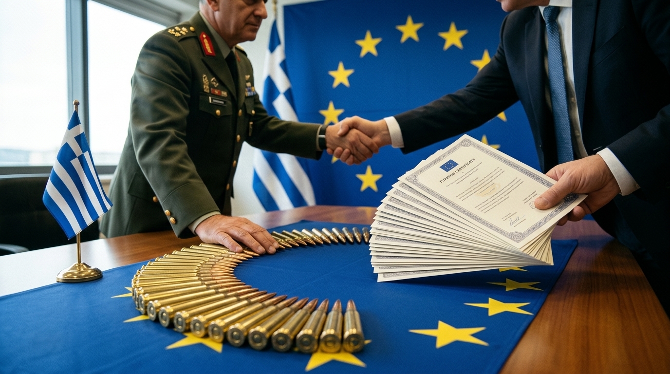Σύγχρονα αμυντικά συστήματα και drones στο πλαίσιο ευρωπαϊκών αμυντικών έργων.