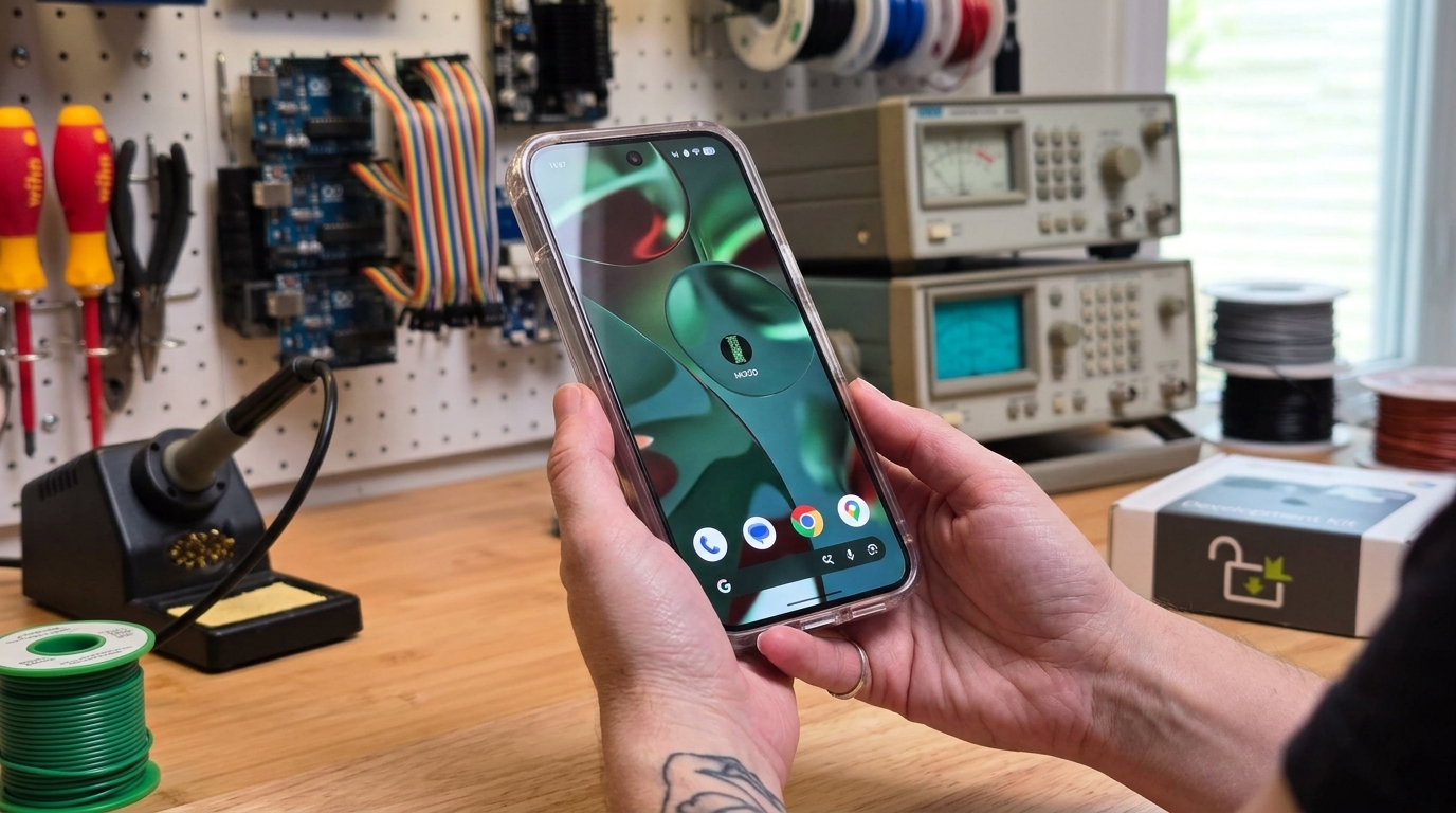 Διεπαφή του Google Gemini AI Studio για προγραμματισμό Android μέσω Vibe Coding.