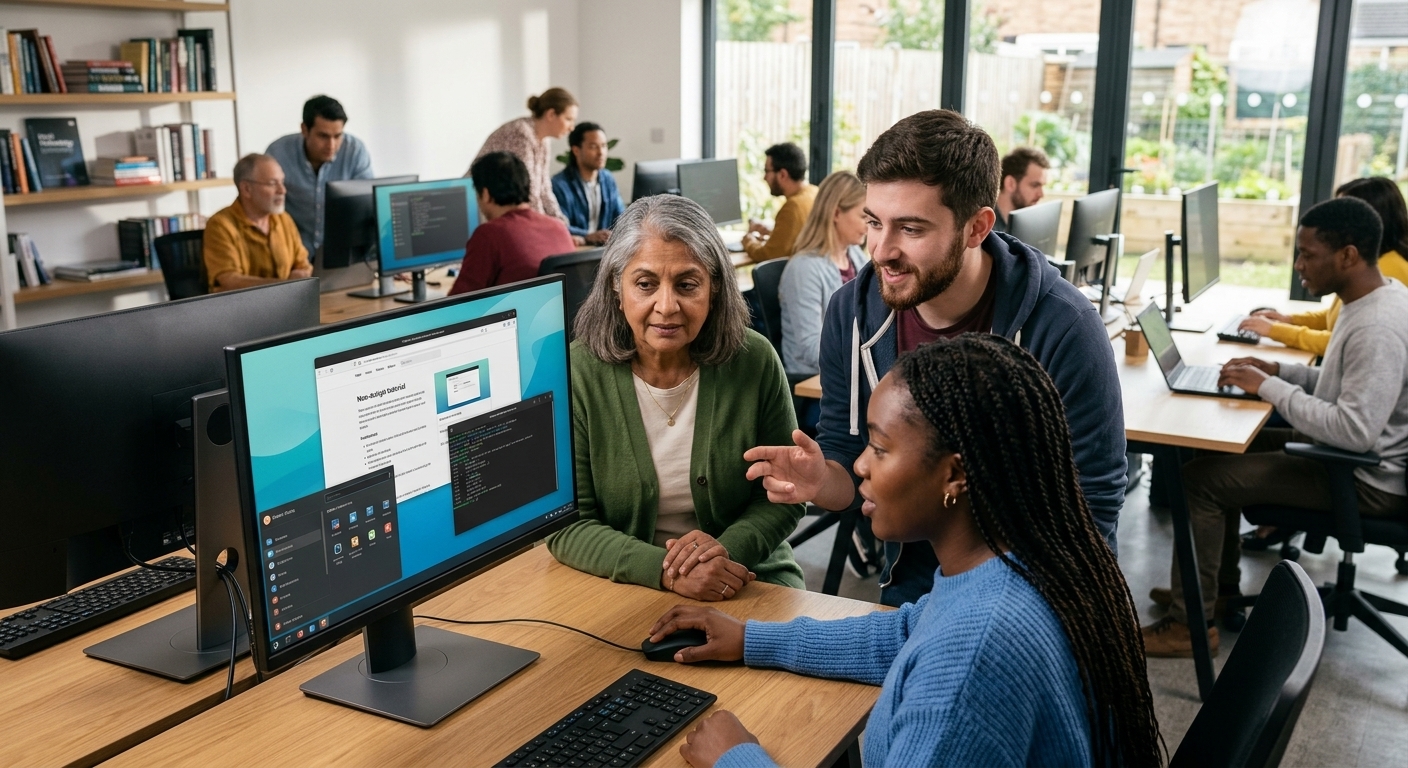 Linux Desktop Computer Image Why Linux Desktop is Finally Ready for the Masses — The AI Chronicle