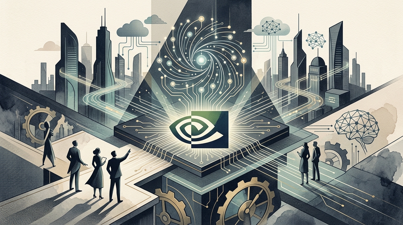 Επεξεργαστής Nvidia και κβαντικά κυκλώματα για κβαντική υπολογιστική.