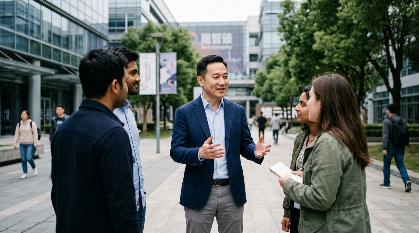 Το ψηφιακό άβαταρ Qwen Dimples της Alibaba Cloud για την Τεχνητή Νοημοσύνη.