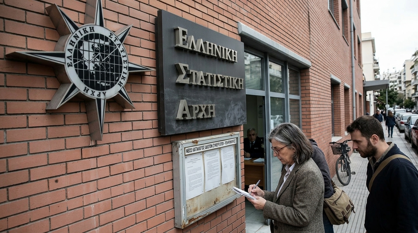 ΕΛΣΤΑΤ: Πρόσκληση για νέο Μητρώο Ιδιωτών Συνεργατών – Η ακτινογραφία της διαδικασίας και οι προκλήσεις