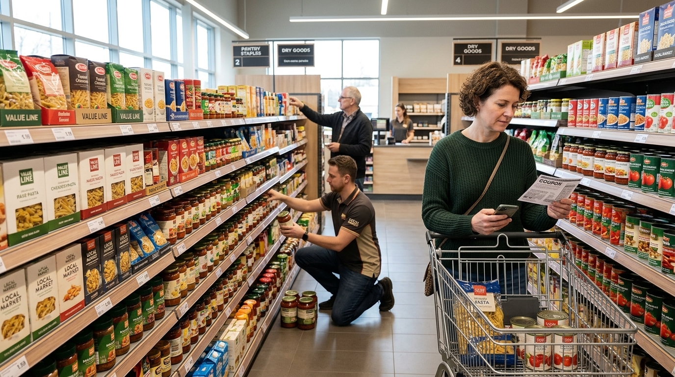 McKinsey: The New Supermarket Reality – Shift to Private Labels, Deal Hunting, and AI