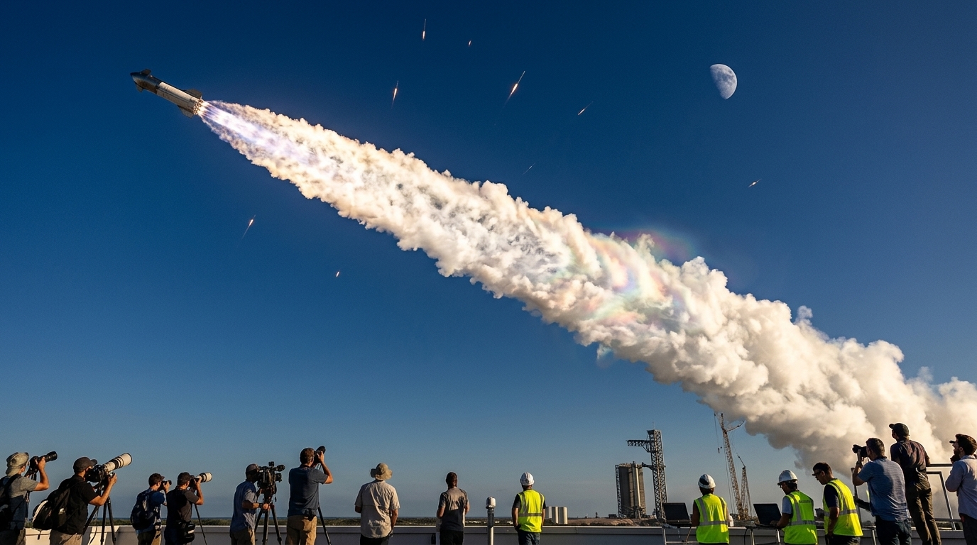 SpaceX: Επιτυχής εκτόξευση του Starship V3 εν μέσω προετοιμασιών για IPO-μαμούθ