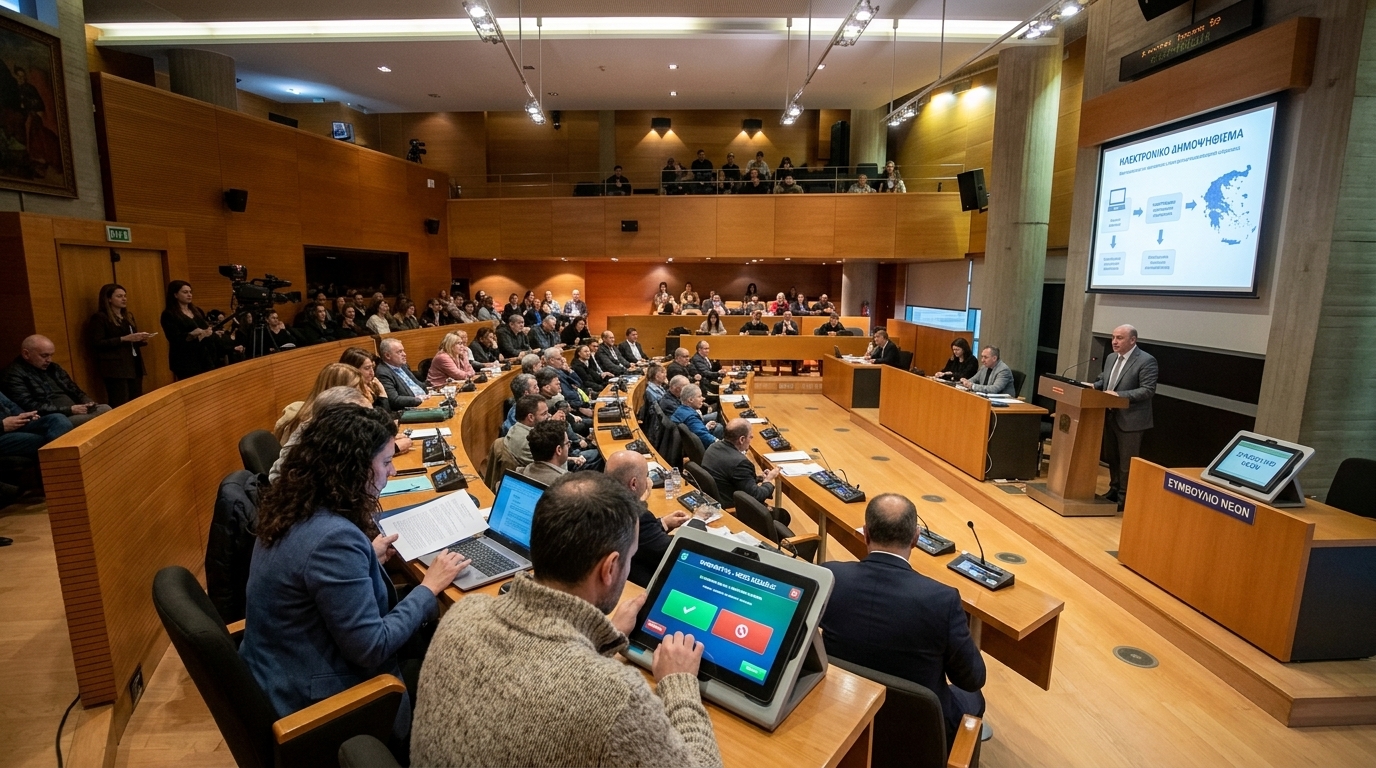 Ψηφιακή κάλπη και ηλεκτρονική ψήφος στην τοπική αυτοδιοίκηση