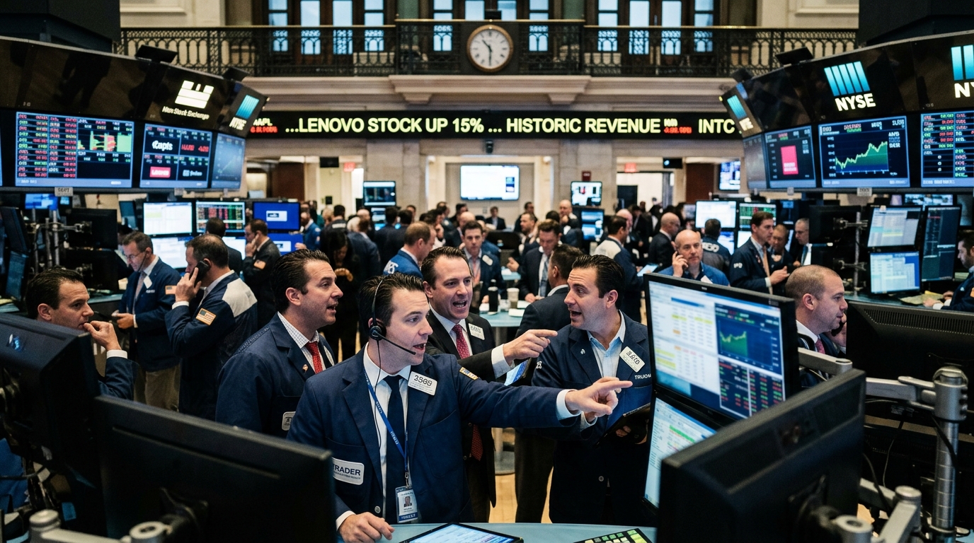 Lenovo: Το «Στοίχημα» της Τεχνητής Νοημοσύνης Αποδίδει Καρπούς - Άλμα 15% στη μετοχή και έσοδα-μαμούθ 21,6 δισ. δολαρίων