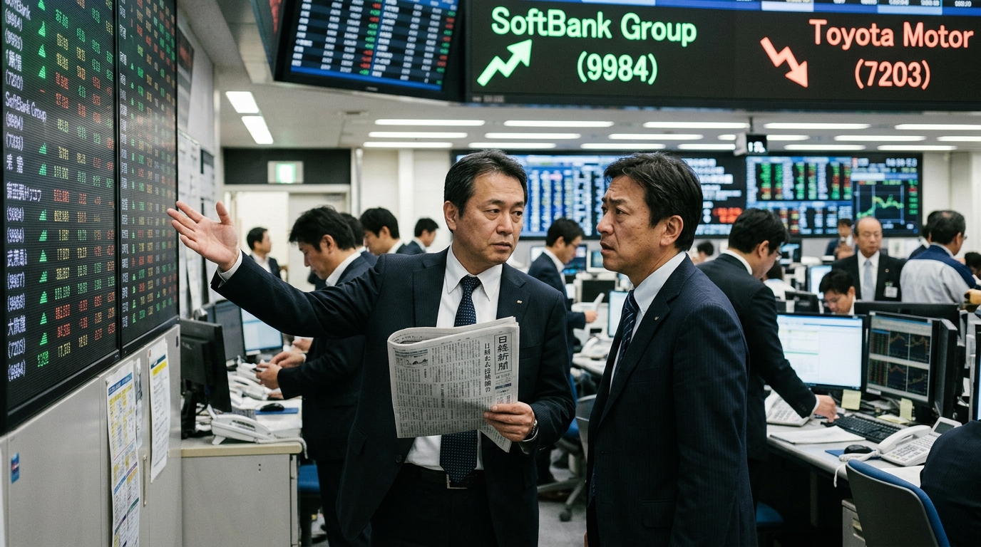 Η SoftBank Εκθρονίζει την Toyota: Η Ιστορική Μετατόπιση της Ιαπωνικής Οικονομικής Ισχύος