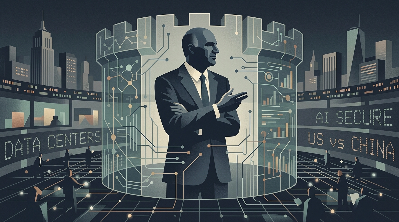 Ο Kevin O'Leary μιλά για τα κέντρα δεδομένων AI και την ψηφιακή υποδομή.