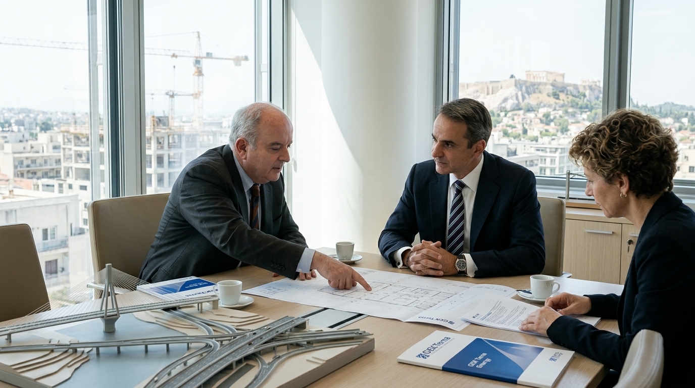 Modern GEK Terna infrastructure projects in Greece