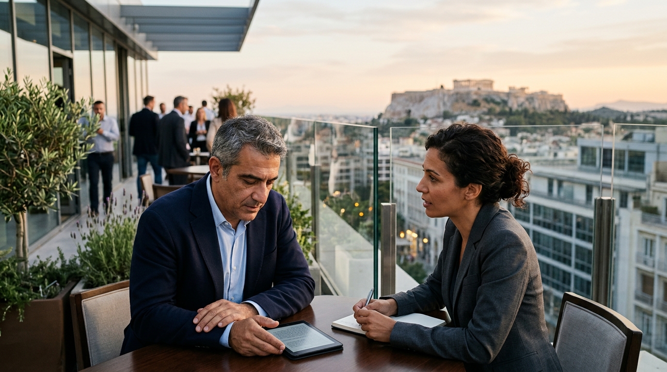 Ψηφιακή απεικόνιση της Τεχνητής Νοημοσύνης ως καθρέφτης της ανθρώπινης γνώσης.