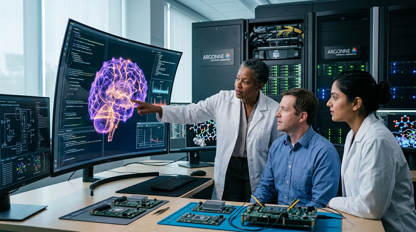 Argonne National Laboratory supercomputer for AI research