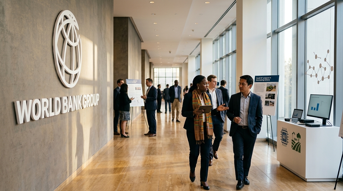 World Bank promoting Small AI on mobile devices for economic growth in developing nations.