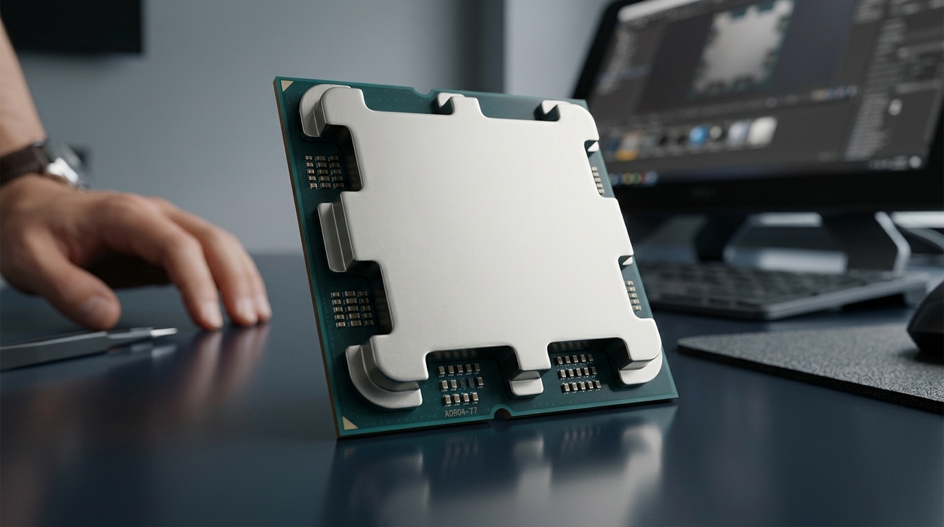 Επεξεργαστής AMD Ryzen PRO 9000 με τεχνολογία 3D V-Cache για σταθμούς εργασίας.