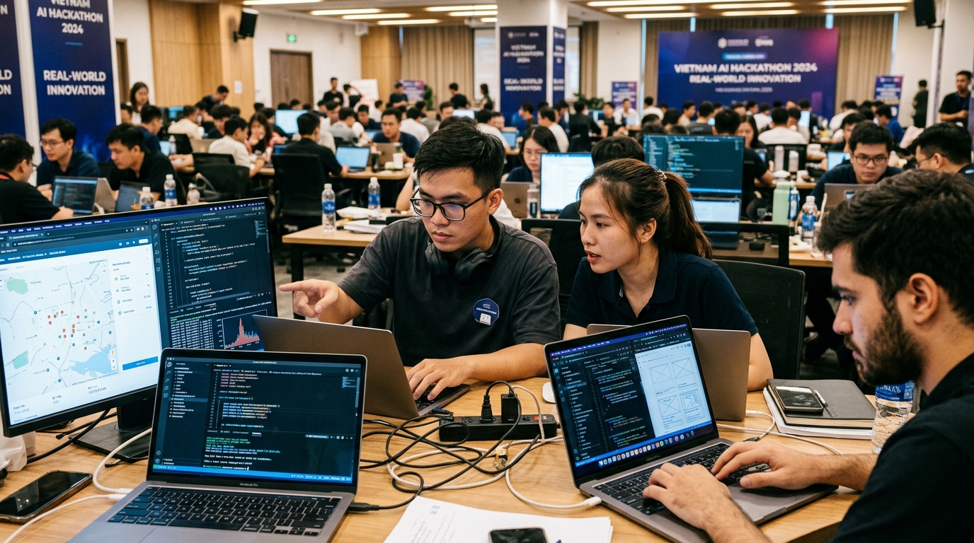 Η Επανάσταση των 2.000: Το Πρώτο AI Hackathon του Βιετνάμ Αλλάζει τους Κανόνες της Καινοτομίας