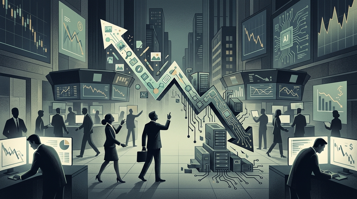 Canva logo with charts showing the rising costs of artificial intelligence inference.