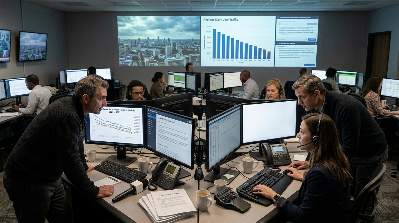 Layoffs, Traffic Slumps, and AI: The New Reality for Global Media