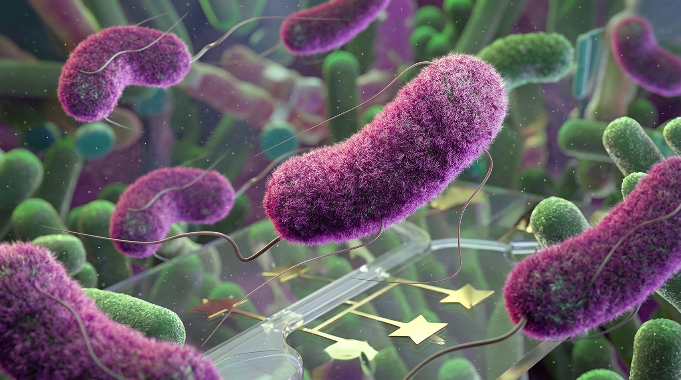 Microscopic visualization of the SpudCell synthetic cell in a lab setting.