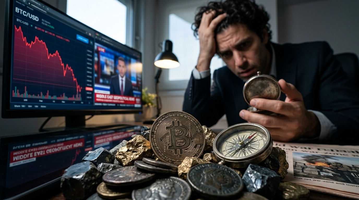 Bitcoin: Υποχωρεί κάτω από τα 63.000 δολάρια καθώς η γεωπολιτική αστάθεια στη Μέση Ανατολή κλονίζει τις αγορές