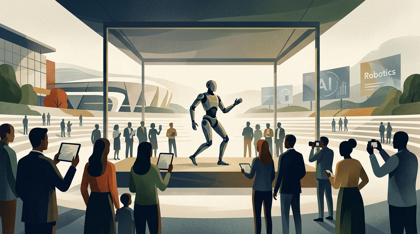 Hyundai Atlas humanoid robot demonstration at the 2026 World Cup.